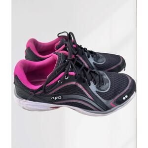 Ryka Women’s Sky Walk Size 8M, Black and Pink